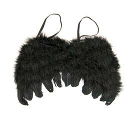 Крылья Ангела Детские 22х32 см черные, фото 1