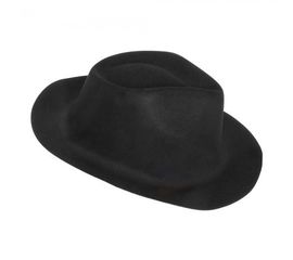 Шляпа детская Мафия флок черная, фото 1