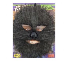 Маска меховая Чубакка черная, фото 1