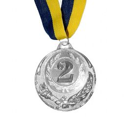 Медаль Спортивная большая серебро, фото 1