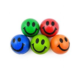 Мячик попрыгунчик смайлик 32 мм, фото 1