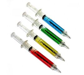 Ручка Шприц зеленая, фото 1