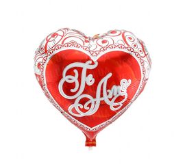 Шарик 45 см Сердечко, фото 1