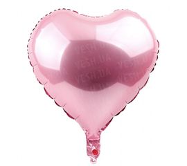 Шарик (45см) Сердечко розовое, фото 1