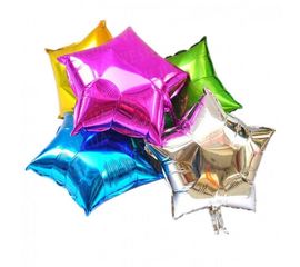 Шарик (45см) Звезда голубая, фото 1