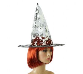 Шляпа Колпак капроновая черная с серебром, фото 1