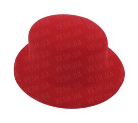 Шляпа Котелок флок красная, фото 1