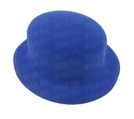 Шляпа Котелок флок синяя, фото 1