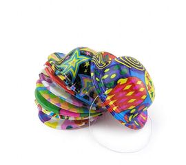 Шляпка мини Котелок с принтом, фото 1