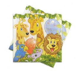 Салфетки Джунгли уп. 20 шт, фото 1