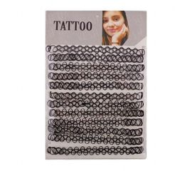 Тату чокер на шею уп. 12 шт, фото 1