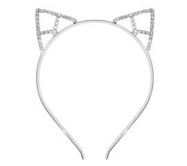 Ушки Кошки на ободке металл, фото 1