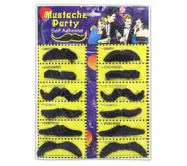 Усы накладные набор уп. 12 шт., фото 1