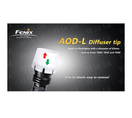 Диффузионный фильтр белый для Fenix  TK40, TK41, TK50, TK60, фото 1