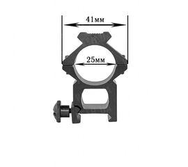 Крепление на оружие для фонаря 25GK-V2 (планка Вивера 19 мм), фото 1