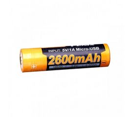 Аккумулятор 18650 Fenix ARB-L18-2600U (2600 mAh), фото 1