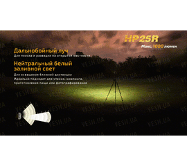 Налобный фонарь Fenix HP25R Cree XM-L2 U2, фото 1