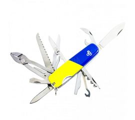 Нож Ego A01.12, синежелтый, фото 1