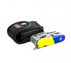 Нож Ego A01.18, синежелтый, фото 1