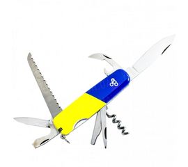 Нож Ego A01.9, синежелтый, фото 1