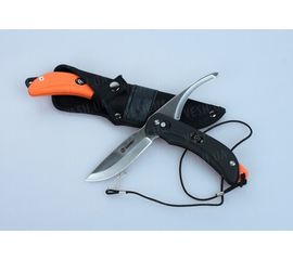 Нож Ganzo G802 (черный, оранжевый), фото 1