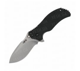 Нож Zero Tolerance folder g-10 black/stonewash, 0350SW, фото 1