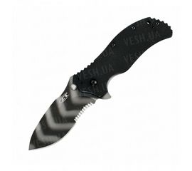 Нож Zero Tolerance folder g-10 black/tiger stripe, serrated, 0350TSST, фото 1
