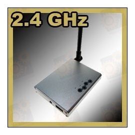Приёмник сигналов беспроводных радио видеокамер 2.4 Ghz с A/V и USB выходом (модель WR-703 ), фото 1