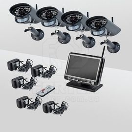 Комплект беспроводного видеонаблюдения Smartwave WDK-S01х4 KIT, фото 1
