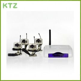 4-х камерная охранная система беспроводного видеонаблюдения на 2.4 Ghz (модель WhiteBox-W), фото 1