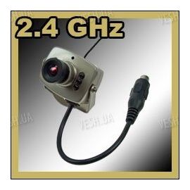 Цифровая беспроводная МИНИ WI FI камера со звуком 2.4 Ghz с дальностью передачи до 100 метров (модель BR-208 BA), фото 1