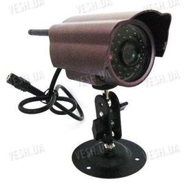 Отдельная цифровая 420 TVL беспроводная уличная Wi Fi радио видеокамера ночного виденья 2.4 Ghz с 24 ИК светодиодами (модель CRK-58), фото 1