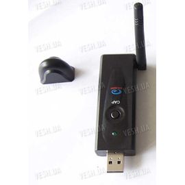 Портативный USB 4-х канальный мини приёмник сигналов от беспроводных радио видеокамер 2.4 Ghz в виде флешки для ноутбуков (модель WR-730), фото 1