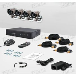 Комплект видеонаблюдения CnM Secure DCK-1004H KIT PRO, фото 1