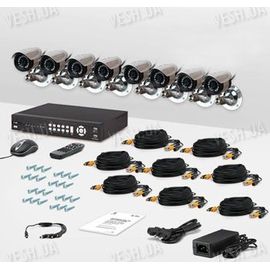 8-ми камерный комплект видеонаблюдения CnM Secure DCK-1003H KIT PRO, фото 1