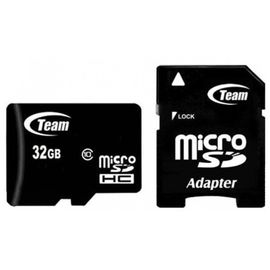 Карта памяти Team MicroSDHC 32GB Class 10 + adapter, фото 1