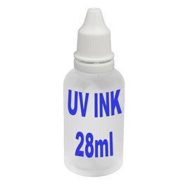 Ультрафиолетовые невидимые чернила 28мл UV-чернила штемпельные (светятся в ультрафиолете синий цветом), фото 1