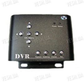 2-х канальный портативный DVR видеорегистратор с разрешением 720х576 и записью на SD карту памяти (одновременная запись с 2-х каналов), фото 1