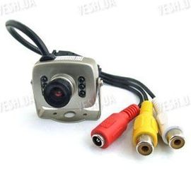 Цветная МИНИ видеокамера со звуком, 1/3 CMOS, 380 TVL, 3 LUX (модель 208 CA), фото 1