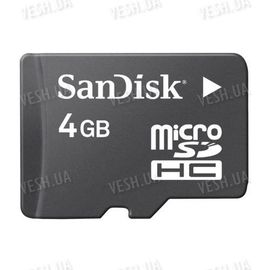 Микро SD карта памяти на 4 Gb Class 4, фото 1