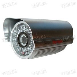 Цветная уличная (наружная) видеокамера с IR подсветкой до 40 метров, 1/3 Sony, 480 TVL, 0 LUX, f=8 мм (модель 901 DS), фото 1
