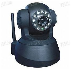 Беспроводная WIFI цветная поворотная роботизированная PTZ камера IP видеонаблюдения c ИК подсветкой (модель FOSCAM FI8908W), фото 1