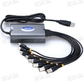 Первый RealTime 4-х канальный USB видеорегистратор с записью в D1 разрешении 100 к/c, 4 аудио входа и поддержкой Windows 7 для компьютеров и ноутбуков (модель QQ DVR 4VD1), фото 1