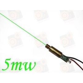 Зеленый лазерный модуль 5мВт, фото 1