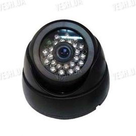 Черно-белая купольная видеокамера с ИК подсветкой до 15 м., 1/3 LG, 420 TVL (модель 349 LG), фото 1
