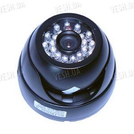 Цветная купольная видеокамера в антивандальном корпусе с ИК подсветкой, 1/3 Sony, 520TVL (модель 426 AS), фото 1