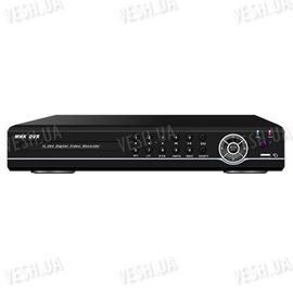 Стационарный 4-х канальный H.264 видеорегистратор realtime D1, 4 аудиовхода, VGA, сеть, PTZ, USB, мышь модель DVR 8304AV, фото 1