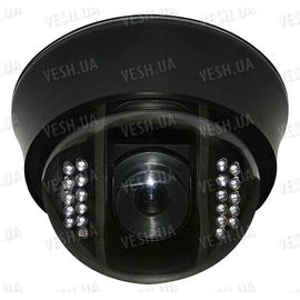 Внутрення купольная CCTV цветная охранная камера видеонаблюдения 1/3&quot; COLOR SONY Super HAD II, Effio-E, 700 TVL, OSD, 0 lux, ИК до 20 м (модель NCDOTIR 21), фото 1