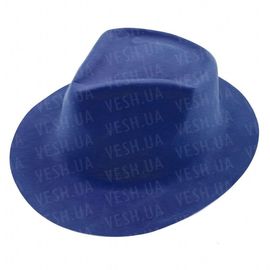 Шляпа Мужская флок синяя, фото 1