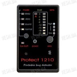 Портативный индикатор поля (детектор жучков и видеокамер) PROTECT 1210, фото 1